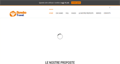 Desktop Screenshot of bonobotravel.com
