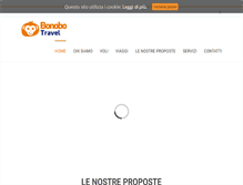 Tablet Screenshot of bonobotravel.com